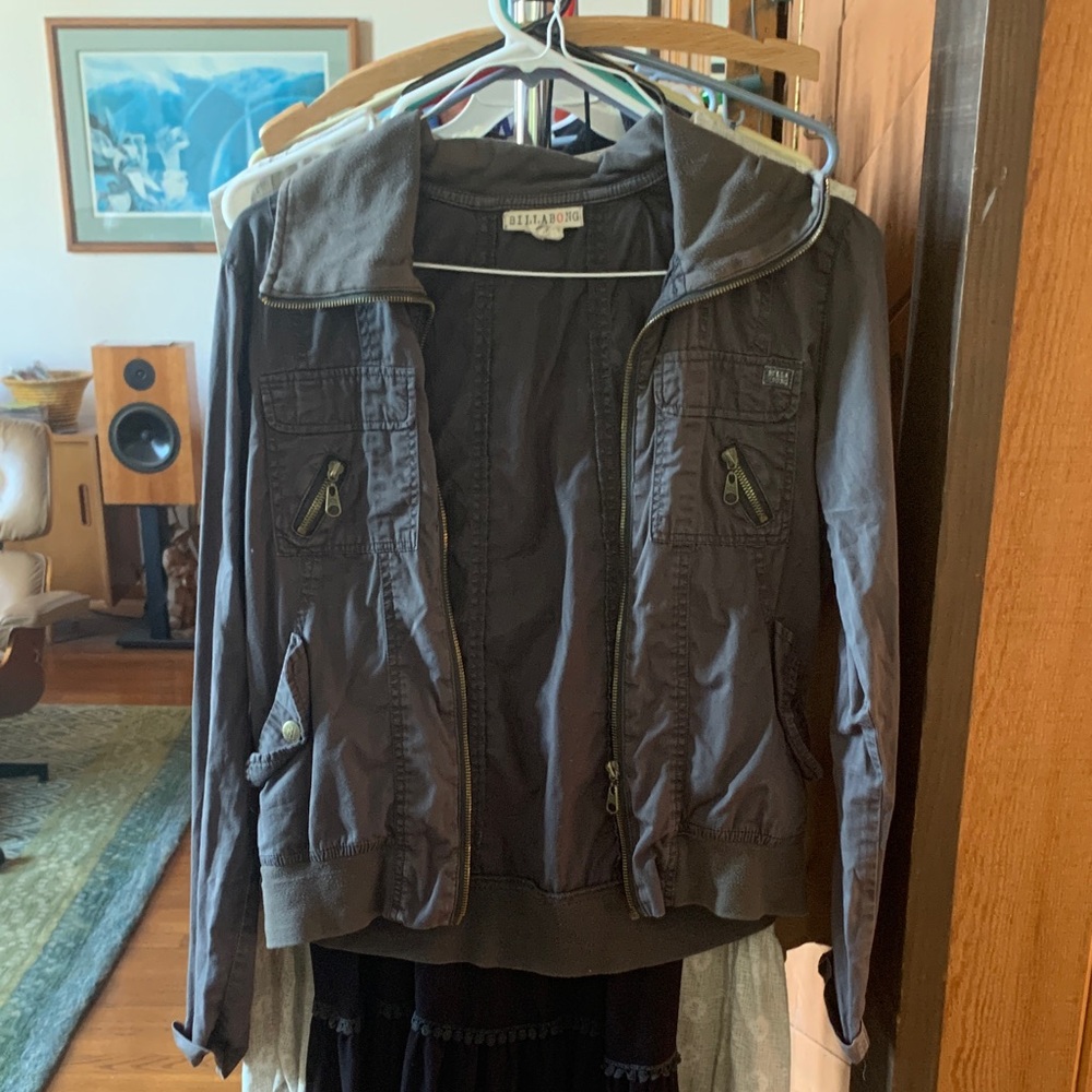 Billabong Charcoal Utility Jacket